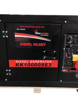 Diesel Silent Generator 8Kw (10Kva) 16Lt With FREE ATS and Service Kit